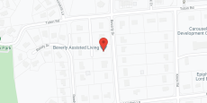 Beverly Assisted Living in google map
