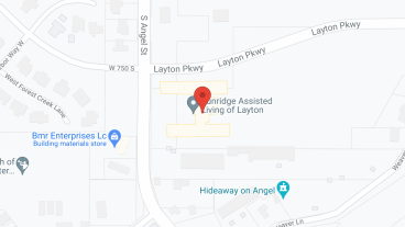 Sunridge Assisted Living of Layton in google map