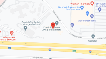 Dominion of Frankfort in google map
