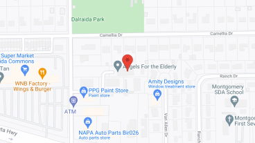 Angels for the Elderly in google map