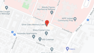 Silver Oaks in google map