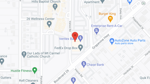 Map of the neighborhood around Canton Oaks