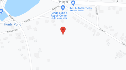 Map of the neighborhood around Camelot Farms