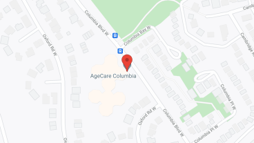 AgeCare Columbia in google map