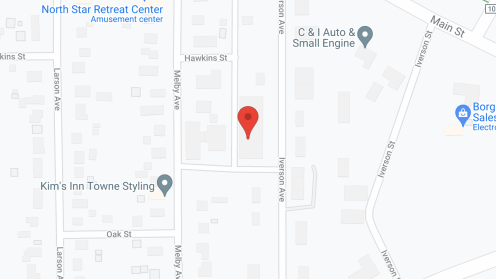 Map of the neighborhood around Ashby Living Center