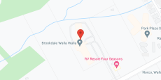 Brookdale Walla Walla in google map
