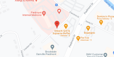 Brookdale Danville Piedmont in google map
