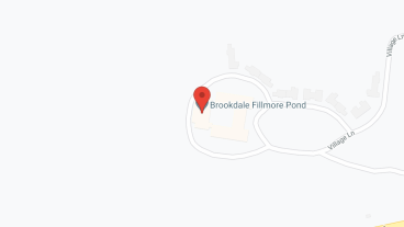 Brookdale Fillmore Pond in google map