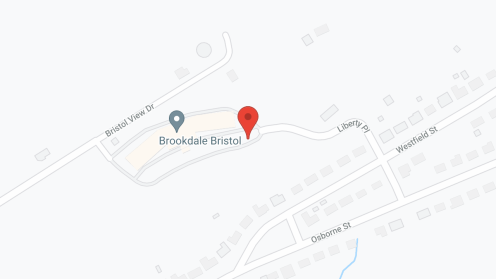 Map of the neighborhood around Brookdale Bristol