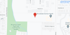 Brookdale Denton North in google map