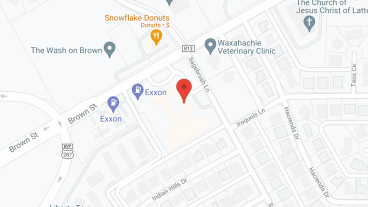Brookdale Waxahachie in google map