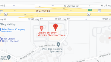 Brookdale Willows Sherman in google map