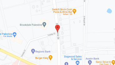 Brookdale Palestine in google map