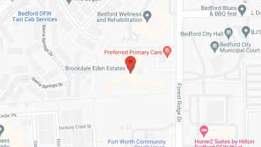 Brookdale Eden Estates in google map