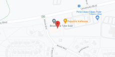 Brookdale Tyler East in google map