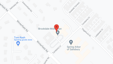 Brookdale Midlothian in google map