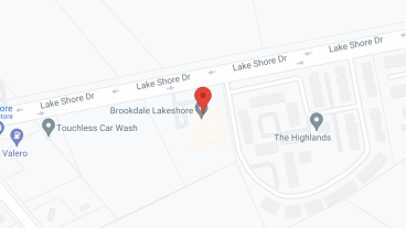 Brookdale Lakeshore in google map