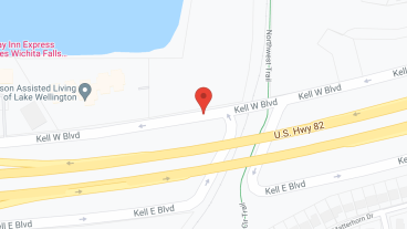 Elison of Lake Wellington in google map