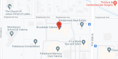 Brookdale Yakima in google map