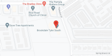 Brookdale Tyler South in google map