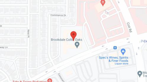 Map of the neighborhood around Brookdale Collin Oaks