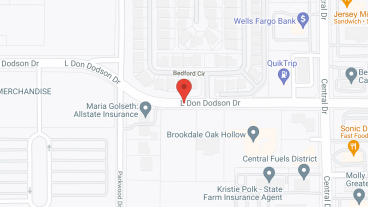 Brookdale Oak Hollow in google map