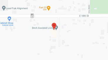 Birch Assisted Living in google map