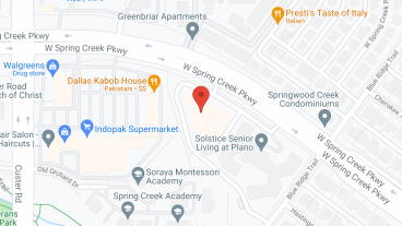Brookdale Creekside in google map