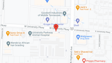 Brookdale Jackson Oaks in google map