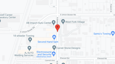 West Fork Village Irving in google map