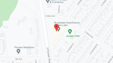 Brookdale Hearthstone Moses Lake in google map