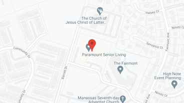 Paramount Senior Living at Manassas in google map