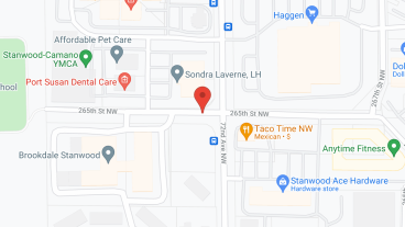 Brookdale Stanwood in google map