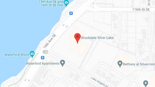 Map of the neighborhood around Brookdale Silver Lake