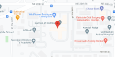 Sunrise of Redmond in google map