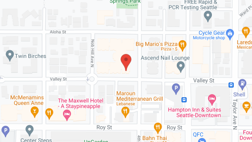 Map of the neighborhood around Cogir of Queen Anne