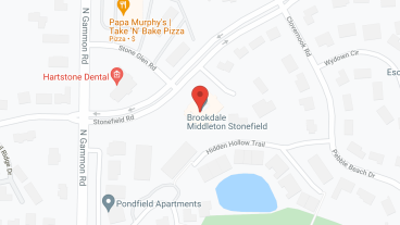 Brookdale Middleton Stonefield in google map