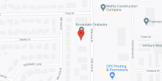 Brookdale Onalaska in google map