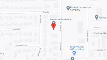 Brookdale Onalaska in google map