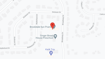 Brookdale Sun Prairie in google map