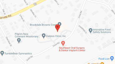 Brookdale Browns Creek in google map