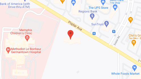 Map of the neighborhood around Brookdale Germantown