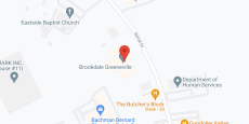 Brookdale Greeneville in google map