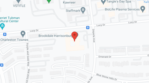 Map of the neighborhood around Brookdale Harrisonburg