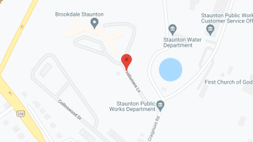 Brookdale Staunton in google map