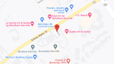 Brookdale Kerrville in google map