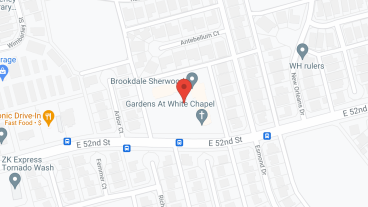 Brookdale Sherwood in google map