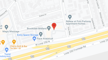 Brookdale Midland in google map