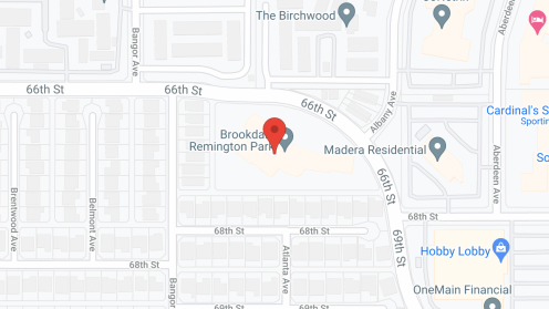 Map of the neighborhood around Brookdale Remington Park