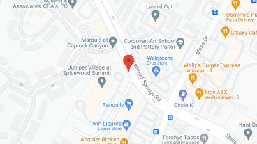 Juniper Village at Spicewood Summit in google map